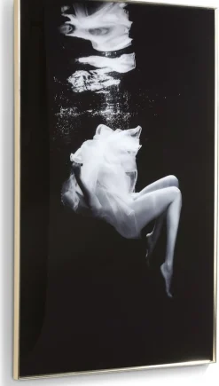 COCO maison Under Water Wanddecoratie Zwart, Wit