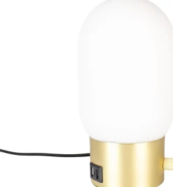 New Zuiver Urban Charger (set van 4) Tafellamp Gold