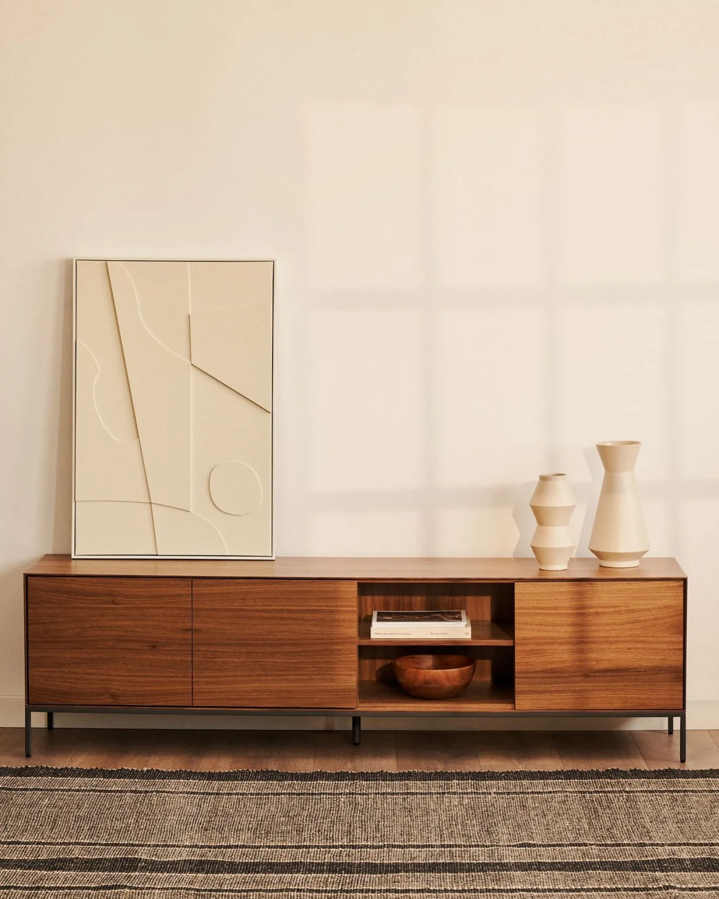 Clearance Kave Home Vedrana Tv-meubel Bruin