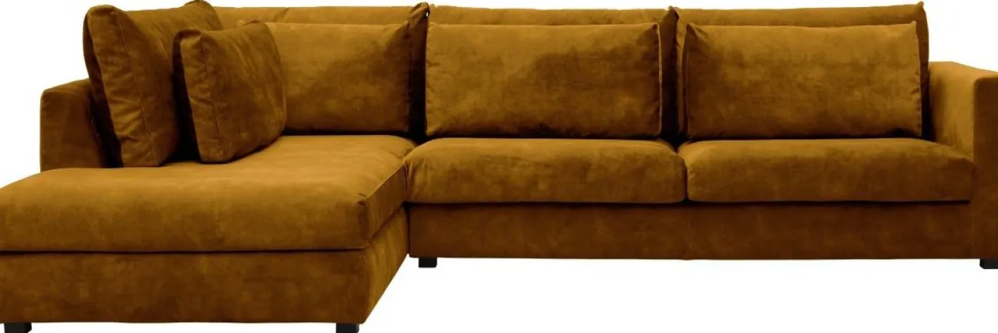Clearance Trendhopper Venetië Links Hoekbank Gold