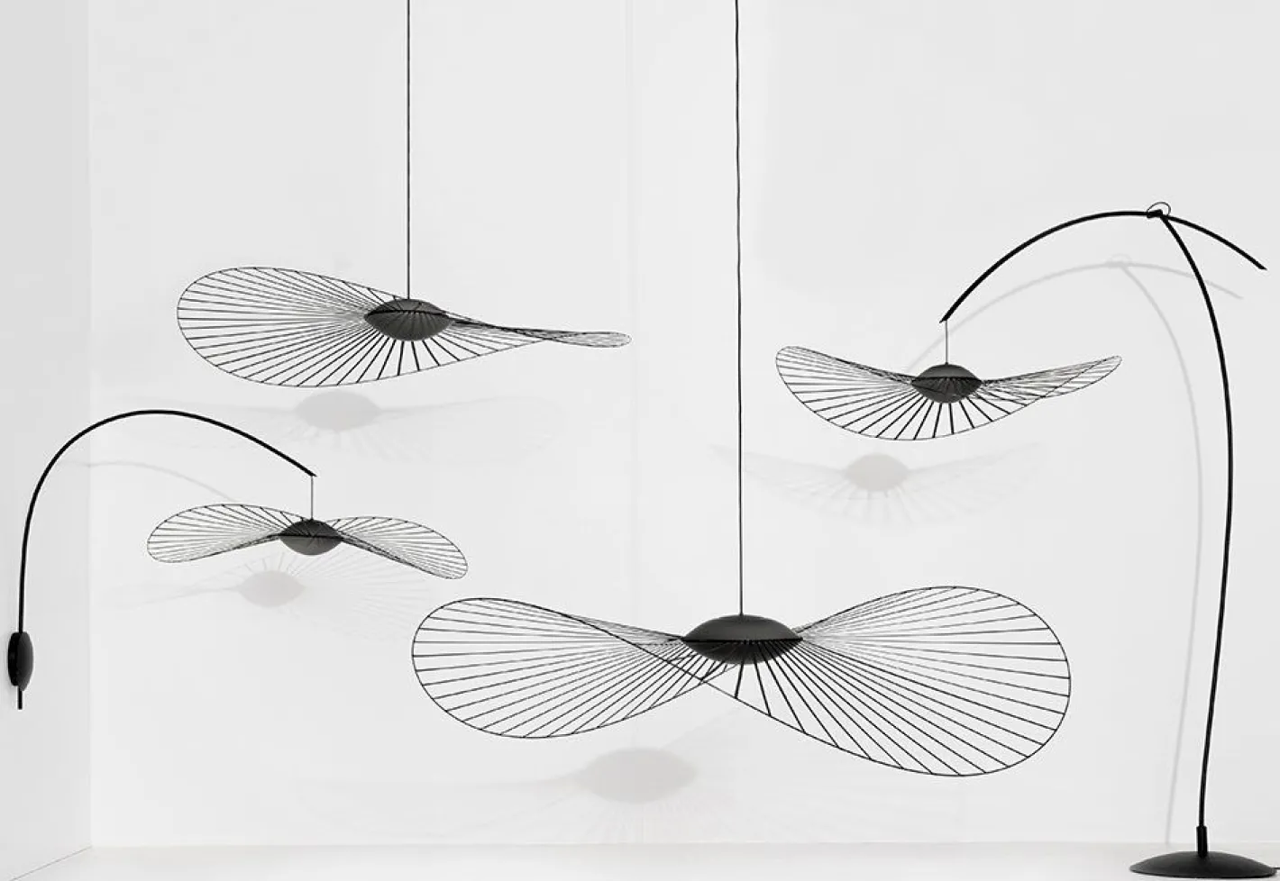 Discount Petite Friture Vertigo Nova M Hanglamp Zwart