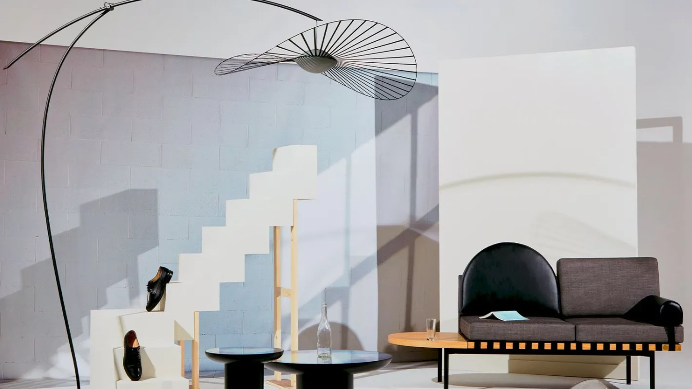Discount Petite Friture Vertigo Nova Vloerlamp Zwart