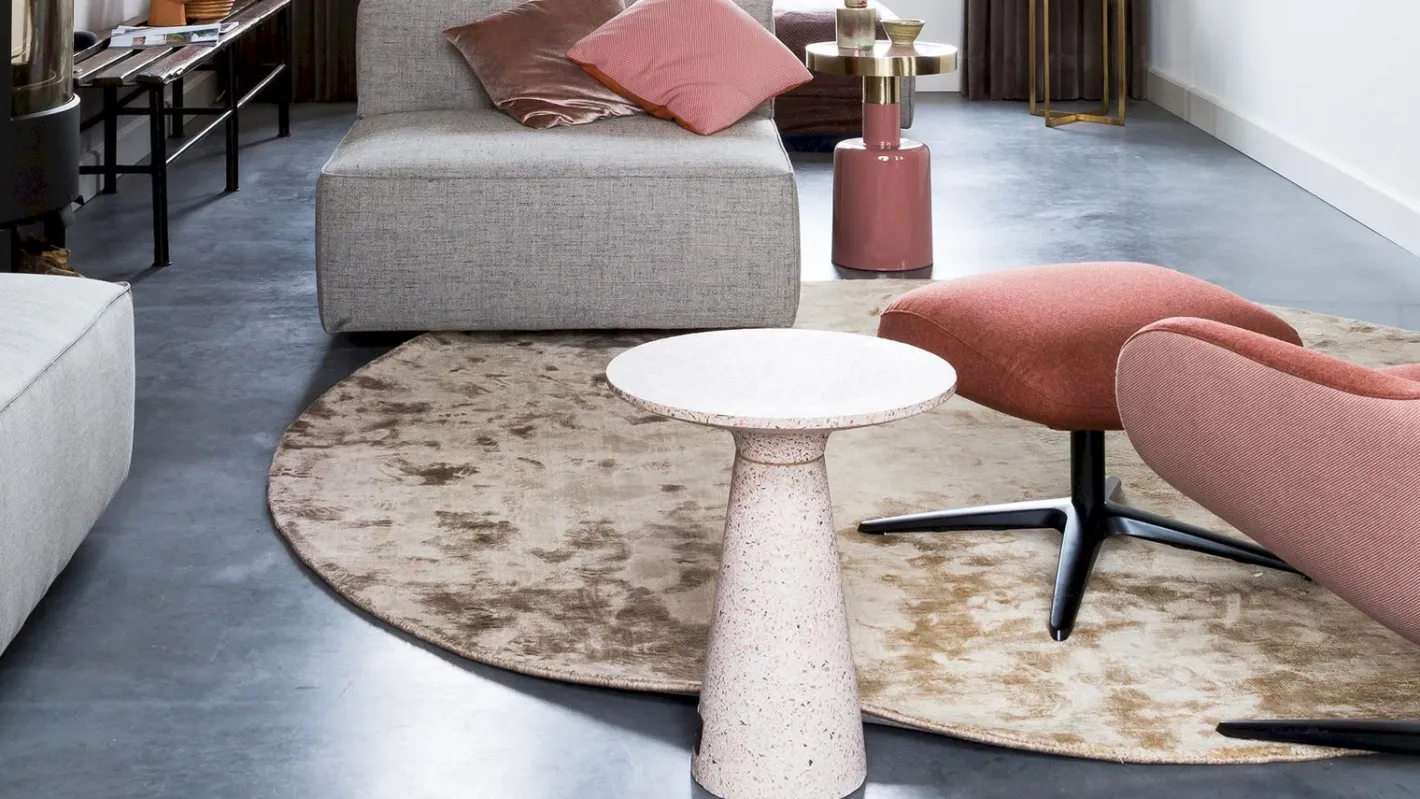 Clearance Zuiver Victoria Bijzettafel Pink