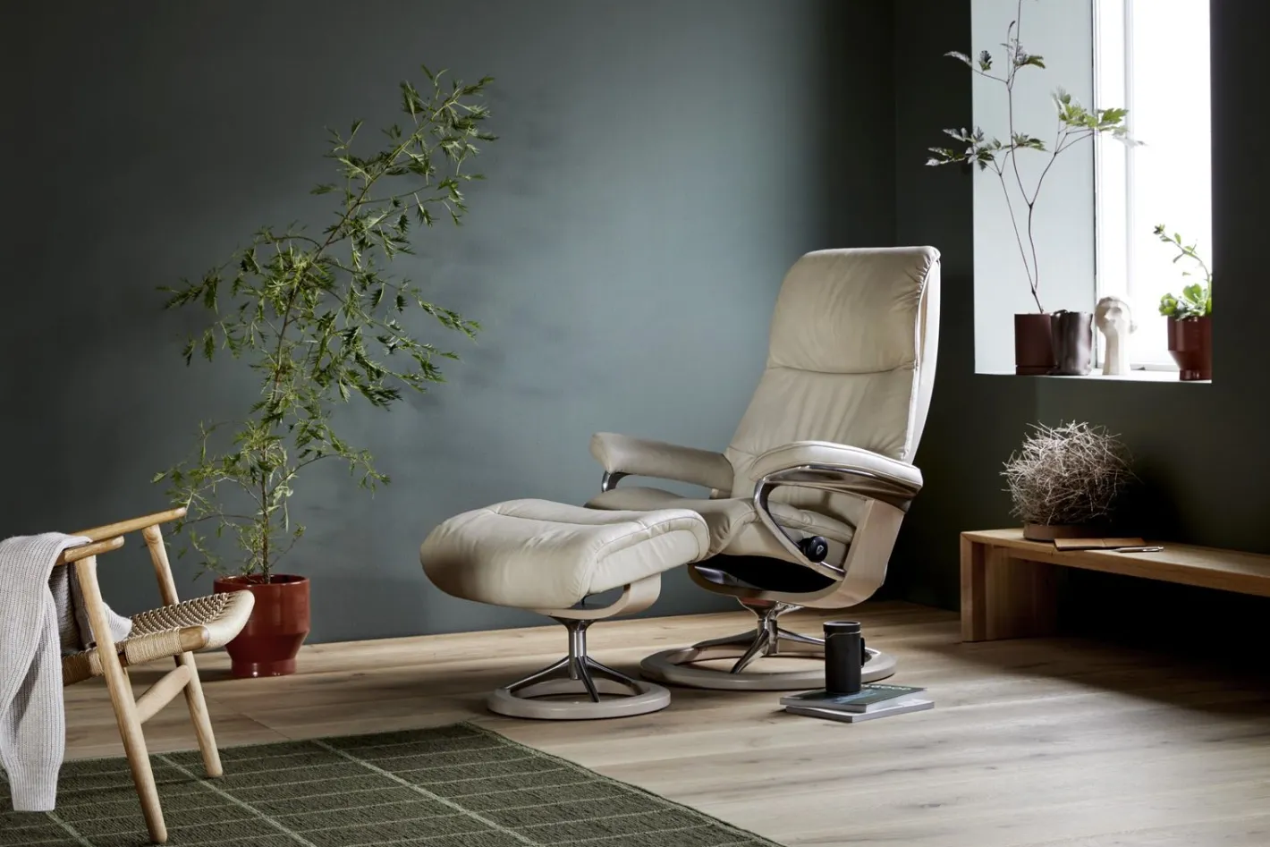 Clearance Stressless View Relaxfauteuil Grijs