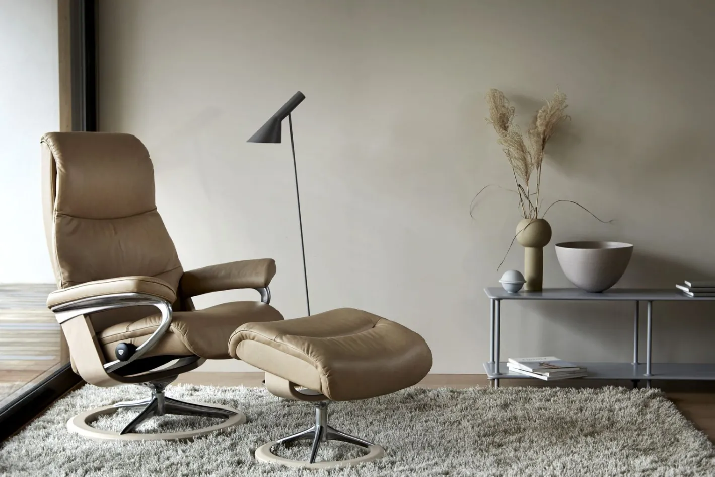 Clearance Stressless View Relaxfauteuil Grijs