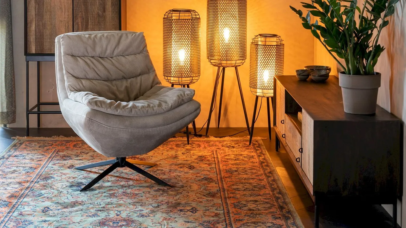 Dutchbone Vince Fauteuil Green