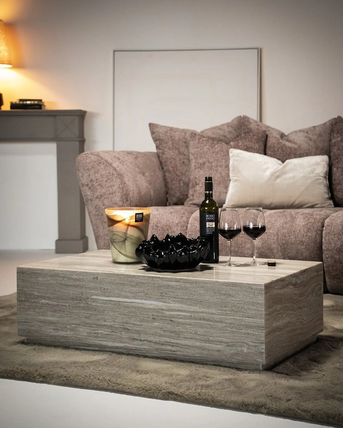 Hot Eleonora Vince Salontafel Beige, Wit