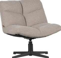 Clearance WOOOD Vinny Draaifauteuil Sand