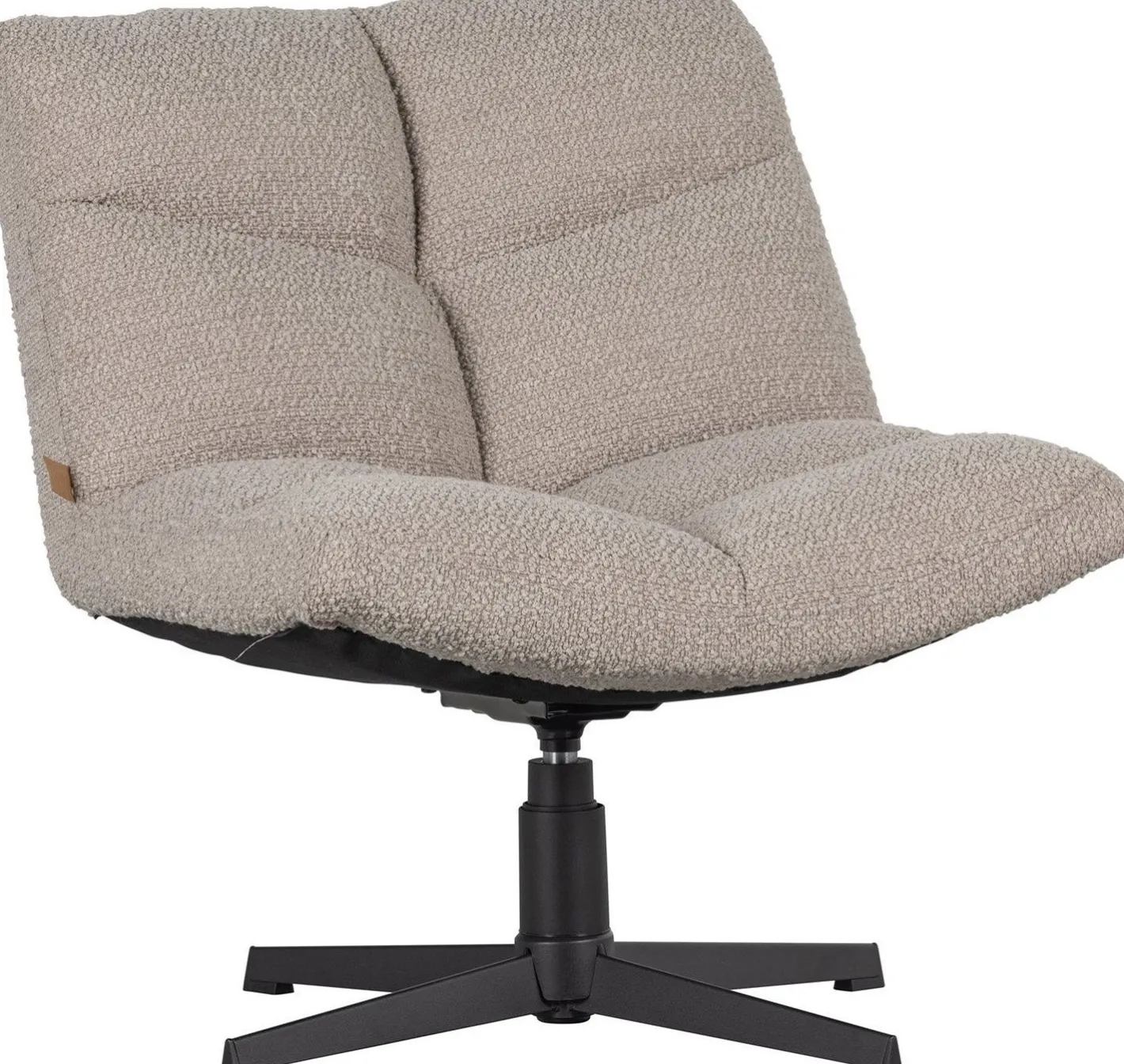 Clearance WOOOD Vinny Draaifauteuil Sand