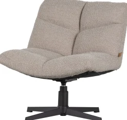 Clearance WOOOD Vinny Draaifauteuil Sand