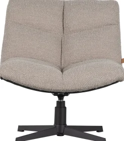 Clearance WOOOD Vinny Draaifauteuil Sand