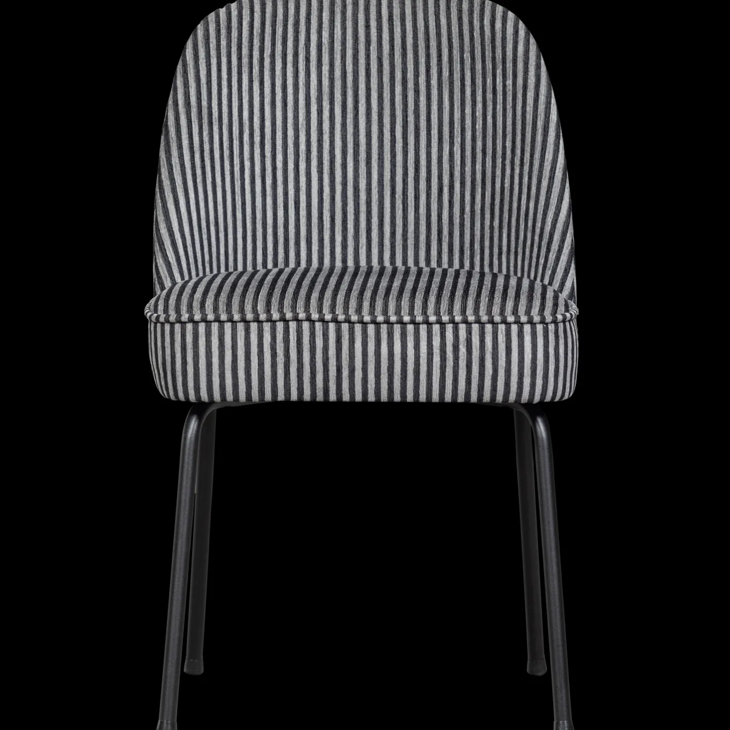 Hot WOOOD Vogue Eetkamerstoel Black, Grey