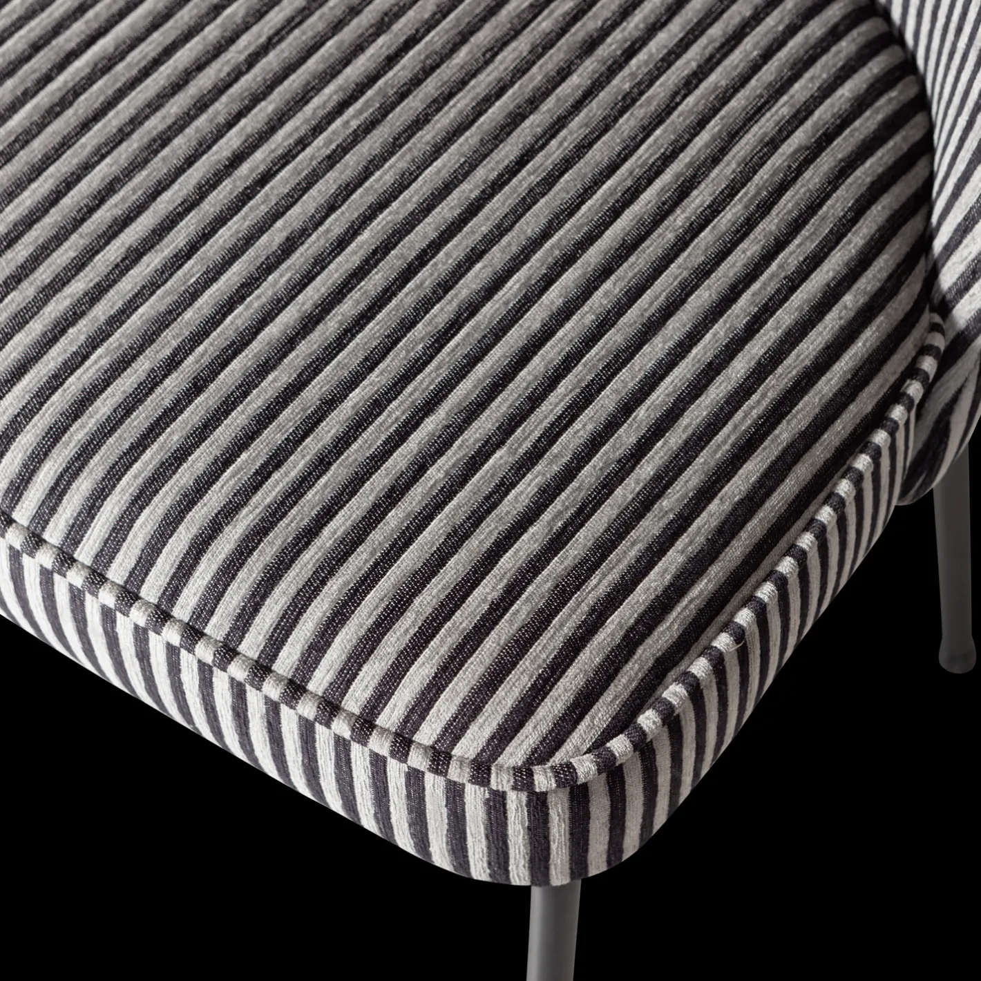 Hot WOOOD Vogue Eetkamerstoel Black, Grey