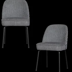 Hot WOOOD Vogue Eetkamerstoel Black, Grey
