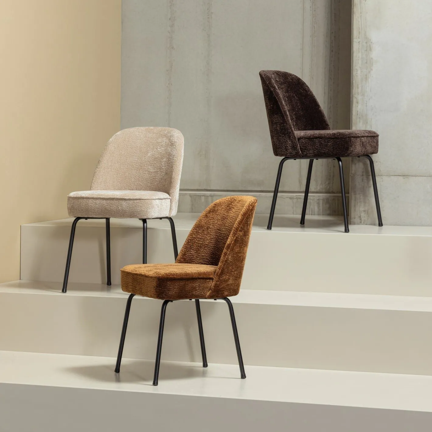 Outlet WOOOD Vogue Eetkamerstoel Sand