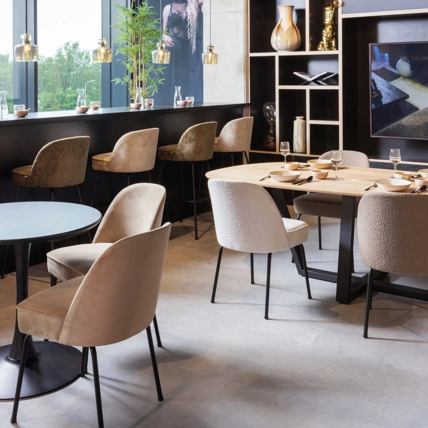 Outlet WOOOD Vogue Eetkamerstoel Natural