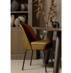 WOOOD Vogue Eetkamerstoel Honey Yellow
