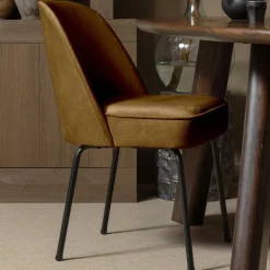 WOOOD Vogue Eetkamerstoel Honey Yellow