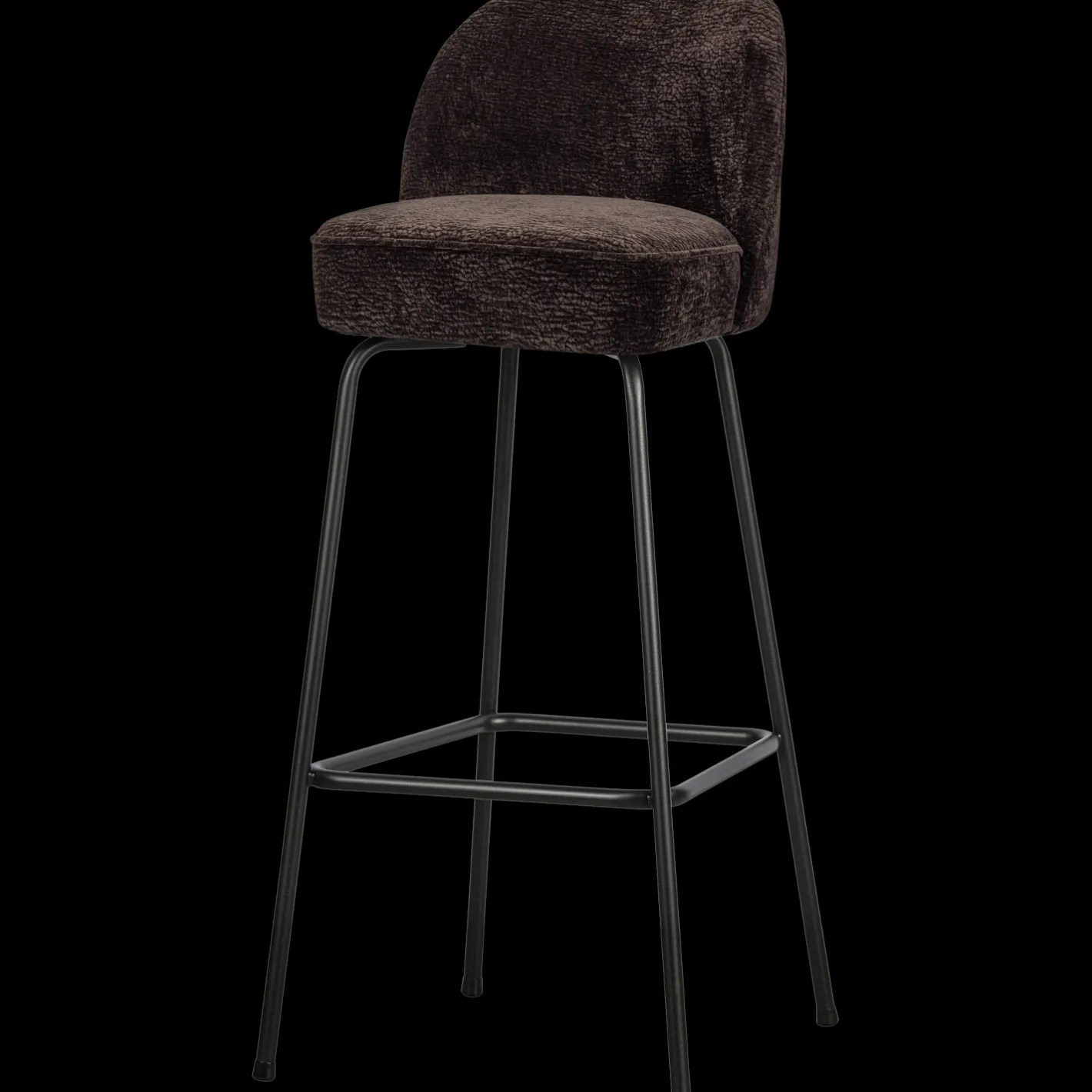 New WOOOD Vogue Hoog Barstoel Dark Brown