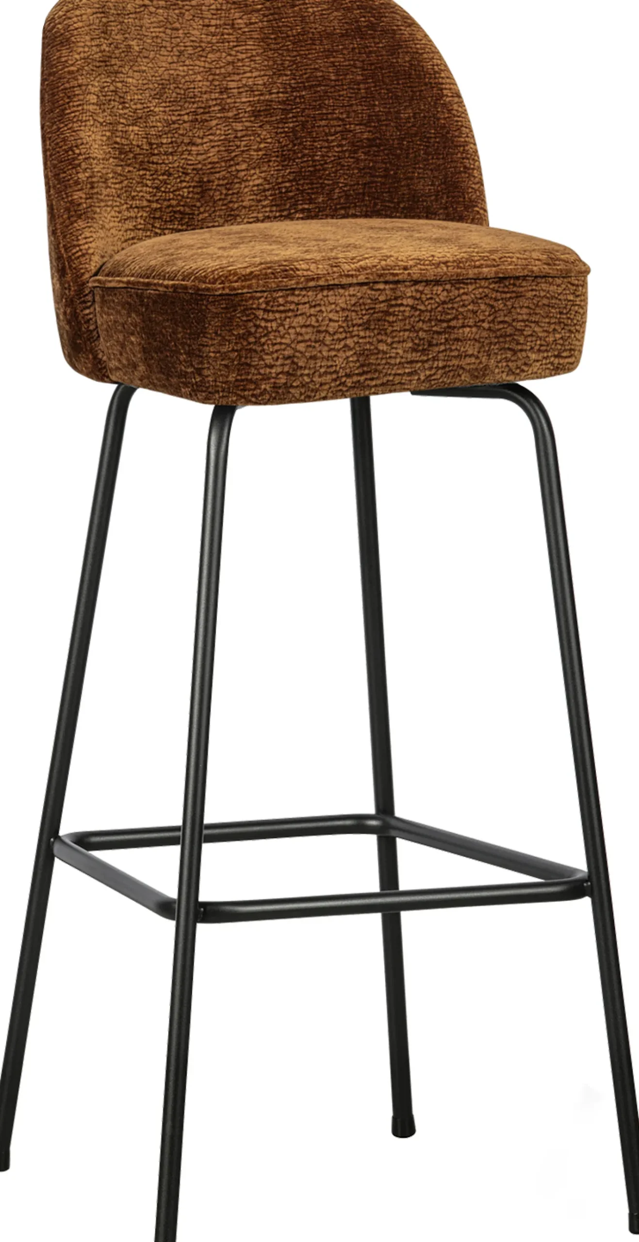 Online WOOOD Vogue Hoog Barstoel Mid Brown