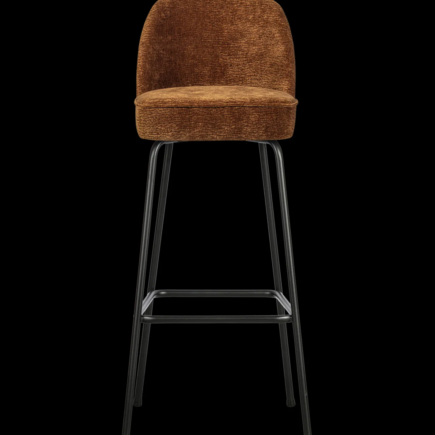 Online WOOOD Vogue Hoog Barstoel Mid Brown