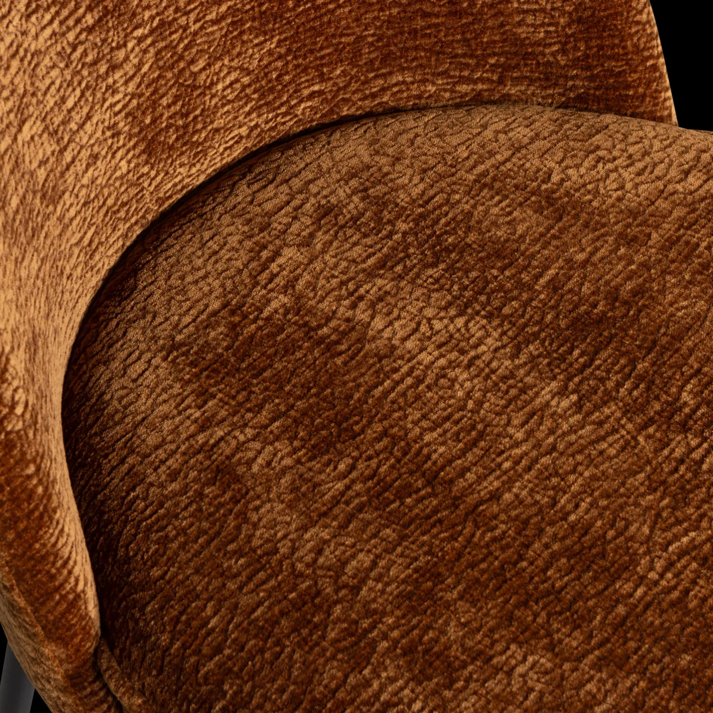 Online WOOOD Vogue Hoog Barstoel Mid Brown