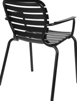 Zuiver Vondel (set van 2) Armstoel Black
