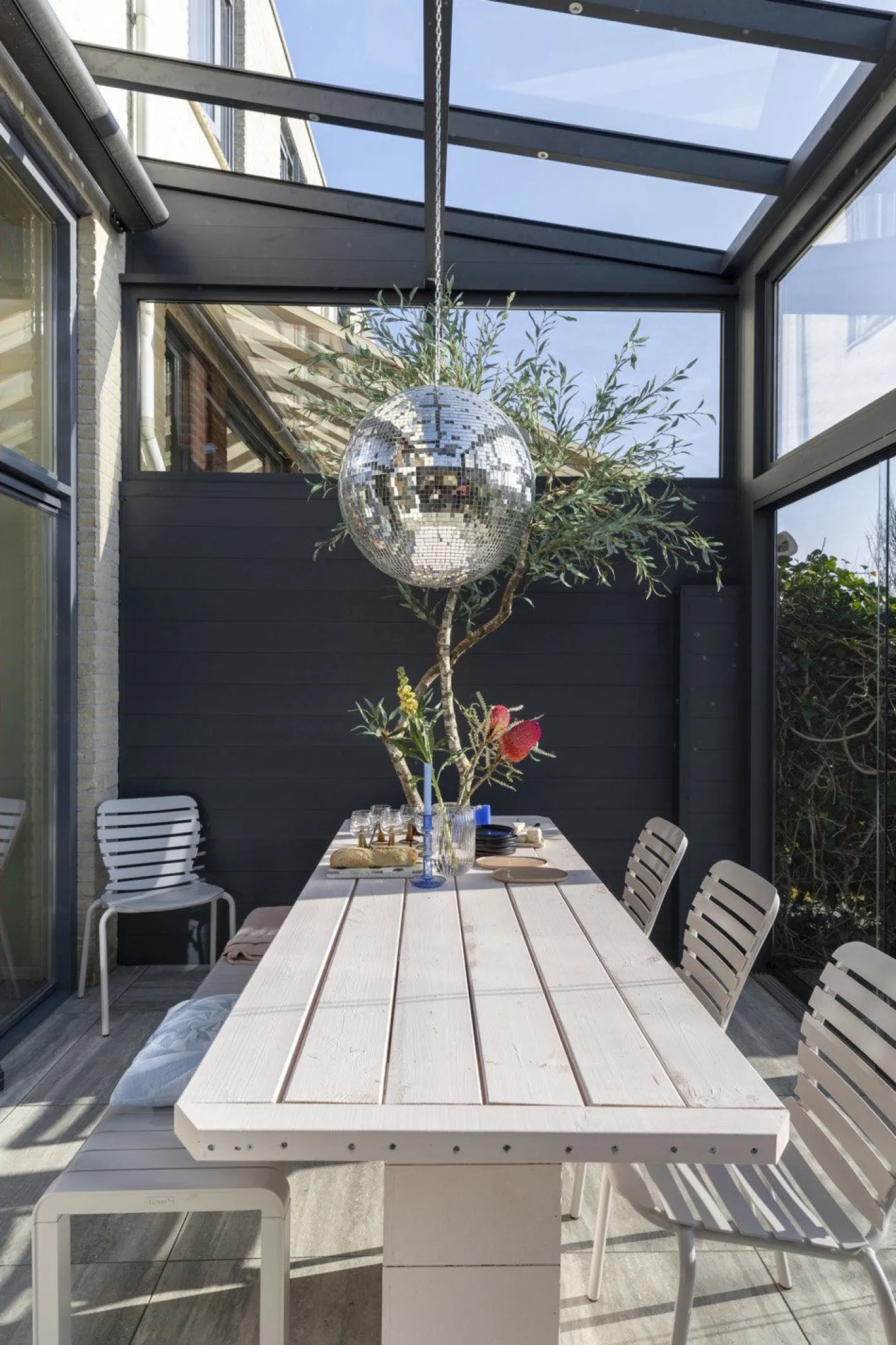 Zuiver Vondel Tuinbank Clay