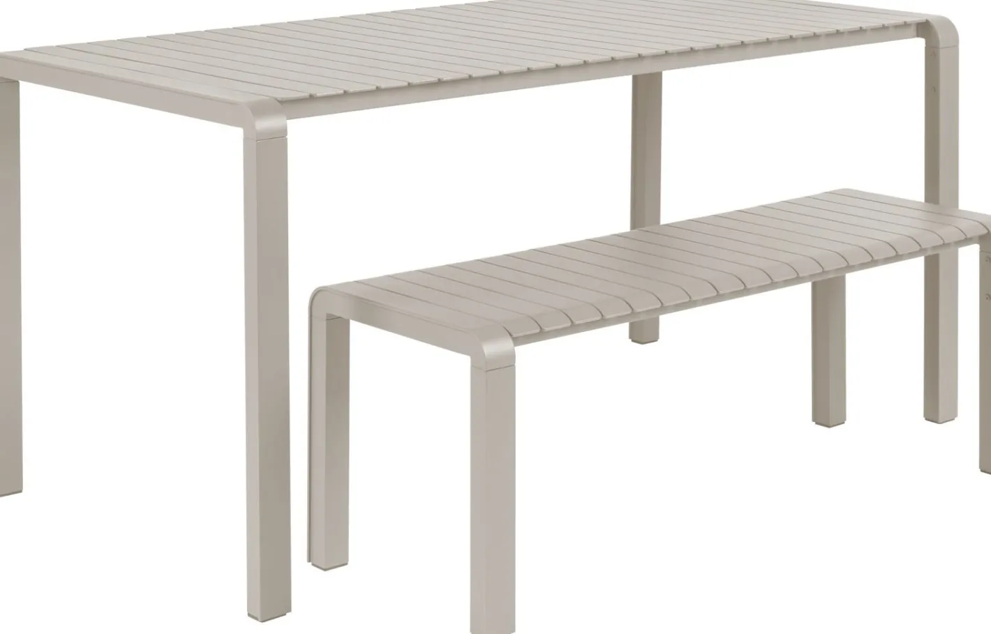 Best Zuiver Vondel Tuintafel White