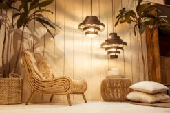 Discount Eijerkamp Collectie Walnut Hanglamp Bruin