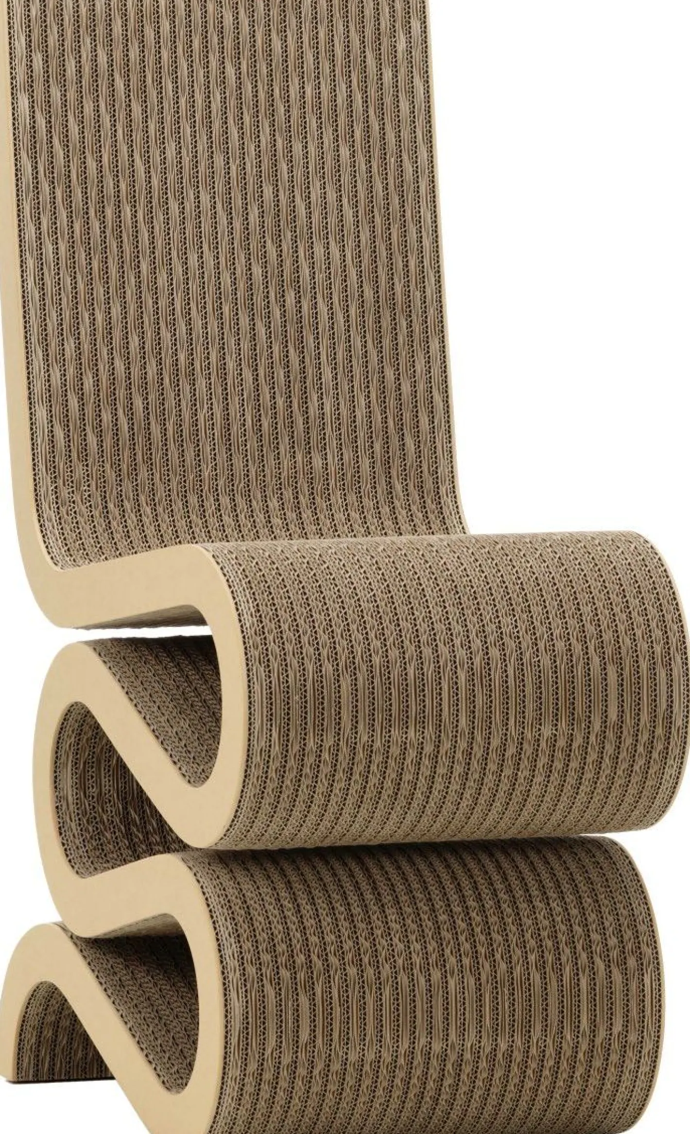 Hot Vitra Wiggle Stoel Naturel