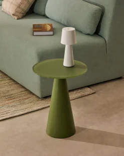Kave Home Wilshire Bijzettafel Groen