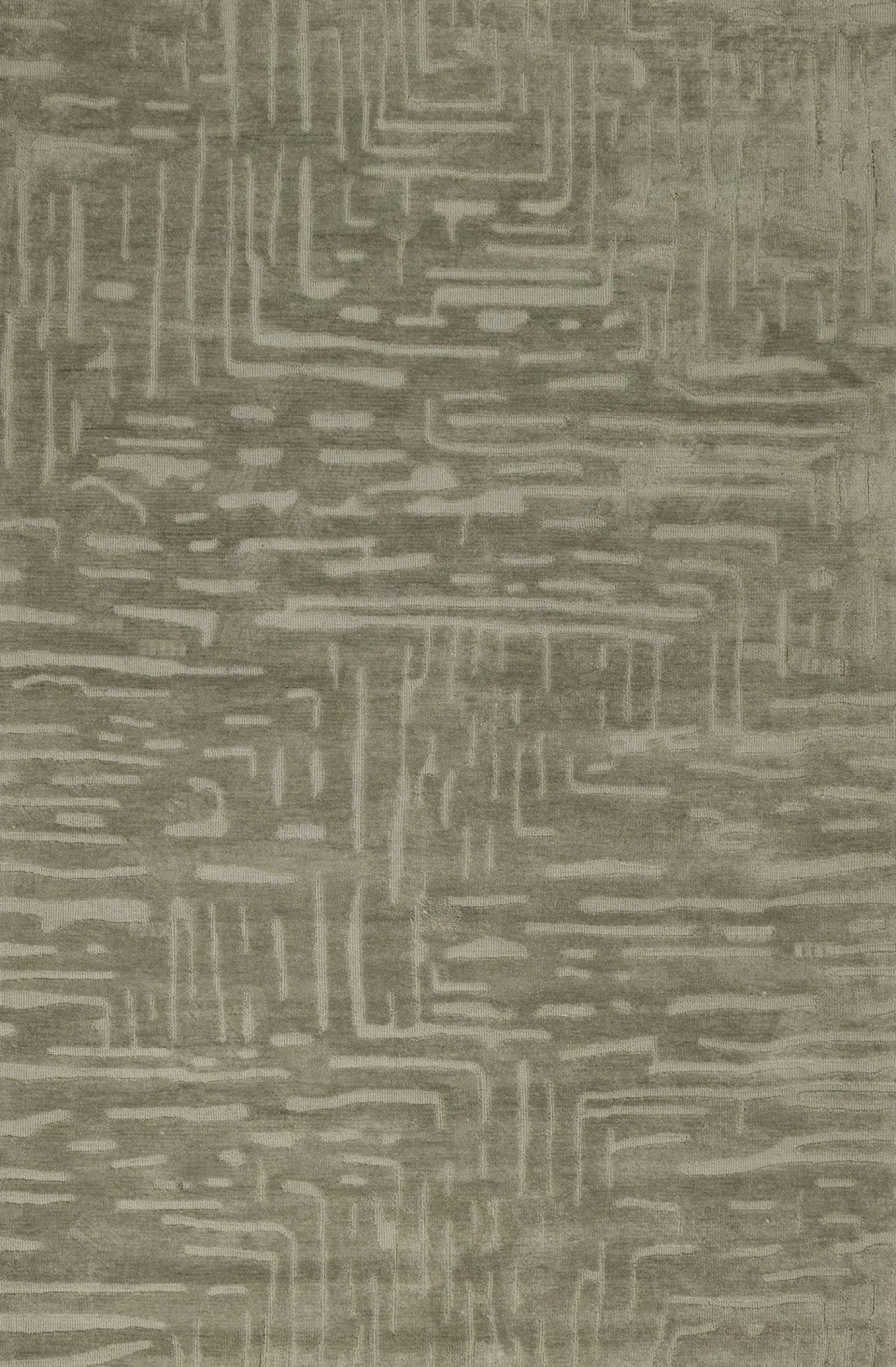 Online COCO maison Winding Vloerkleed Olive