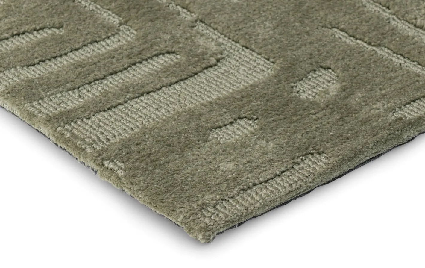 Online COCO maison Winding Vloerkleed Olive