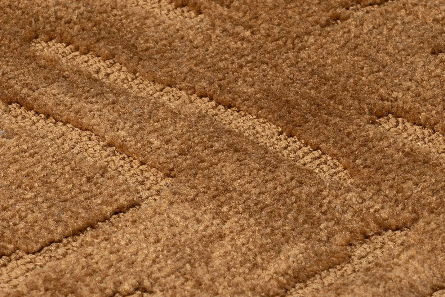 Online COCO maison Winding Vloerkleed Okergeel
