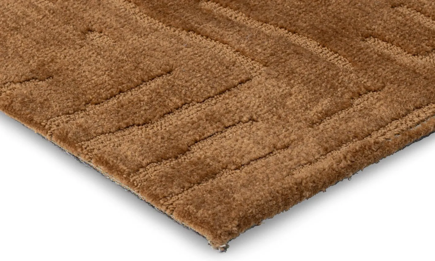 Online COCO maison Winding Vloerkleed Okergeel