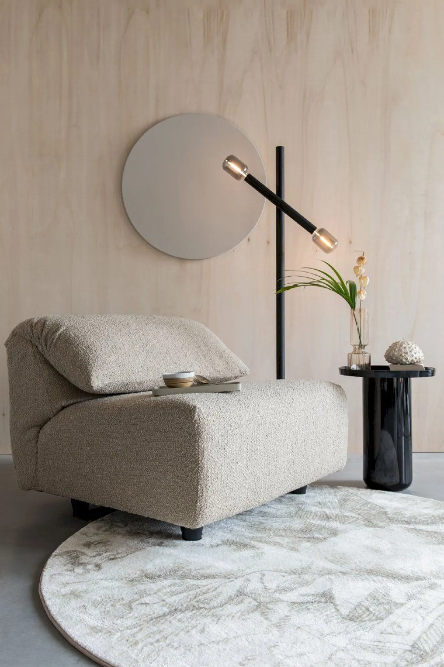 New Zuiver Wings Loveseat Caramel