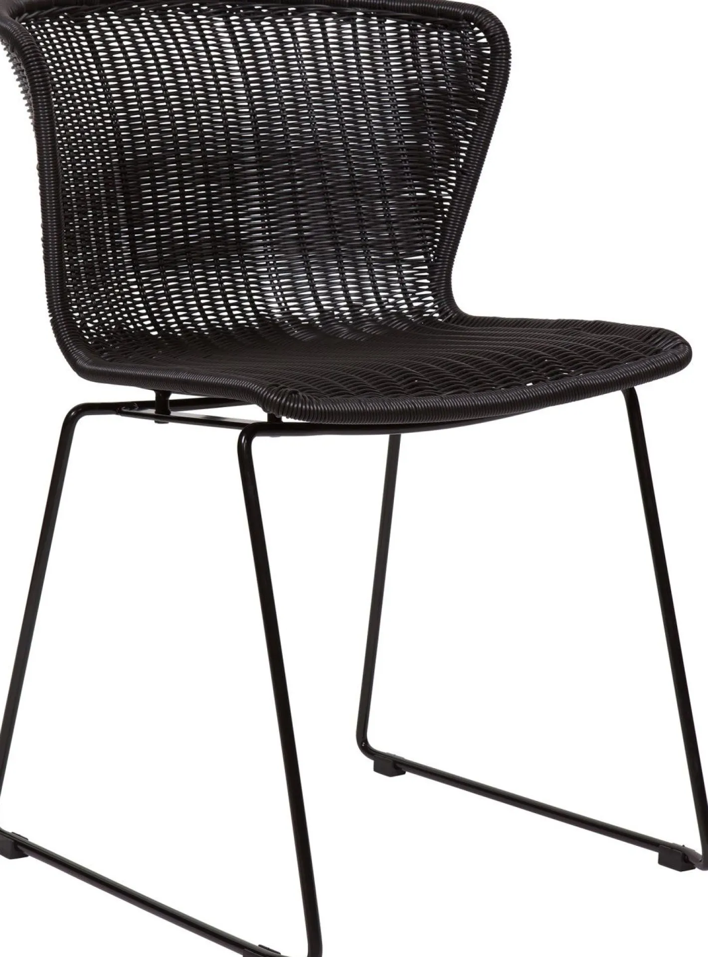 Clearance WOOOD Wings Set van 2 Eetkamerstoel Black