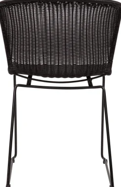 Clearance WOOOD Wings Set van 2 Eetkamerstoel Black
