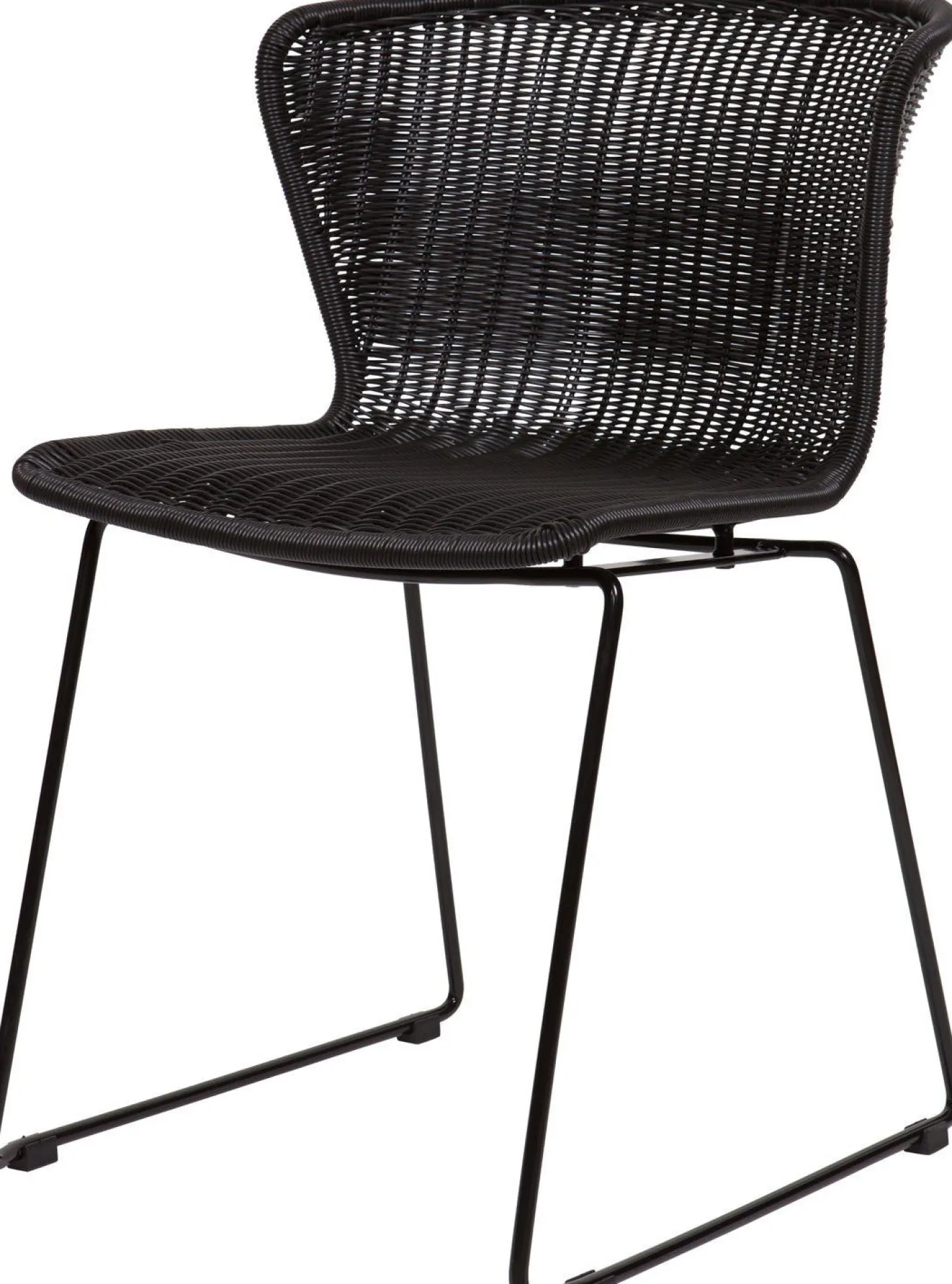 Clearance WOOOD Wings Set van 2 Eetkamerstoel Black
