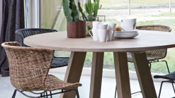 New WOOOD Wings Set van 2 Eetkamerstoel Naturel