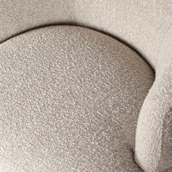Online WOOOD Woolly Draaifauteuil Naturel