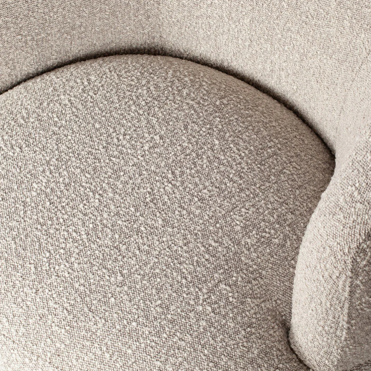 Online WOOOD Woolly Draaifauteuil Naturel