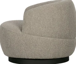 Online WOOOD Woolly Draaifauteuil Naturel