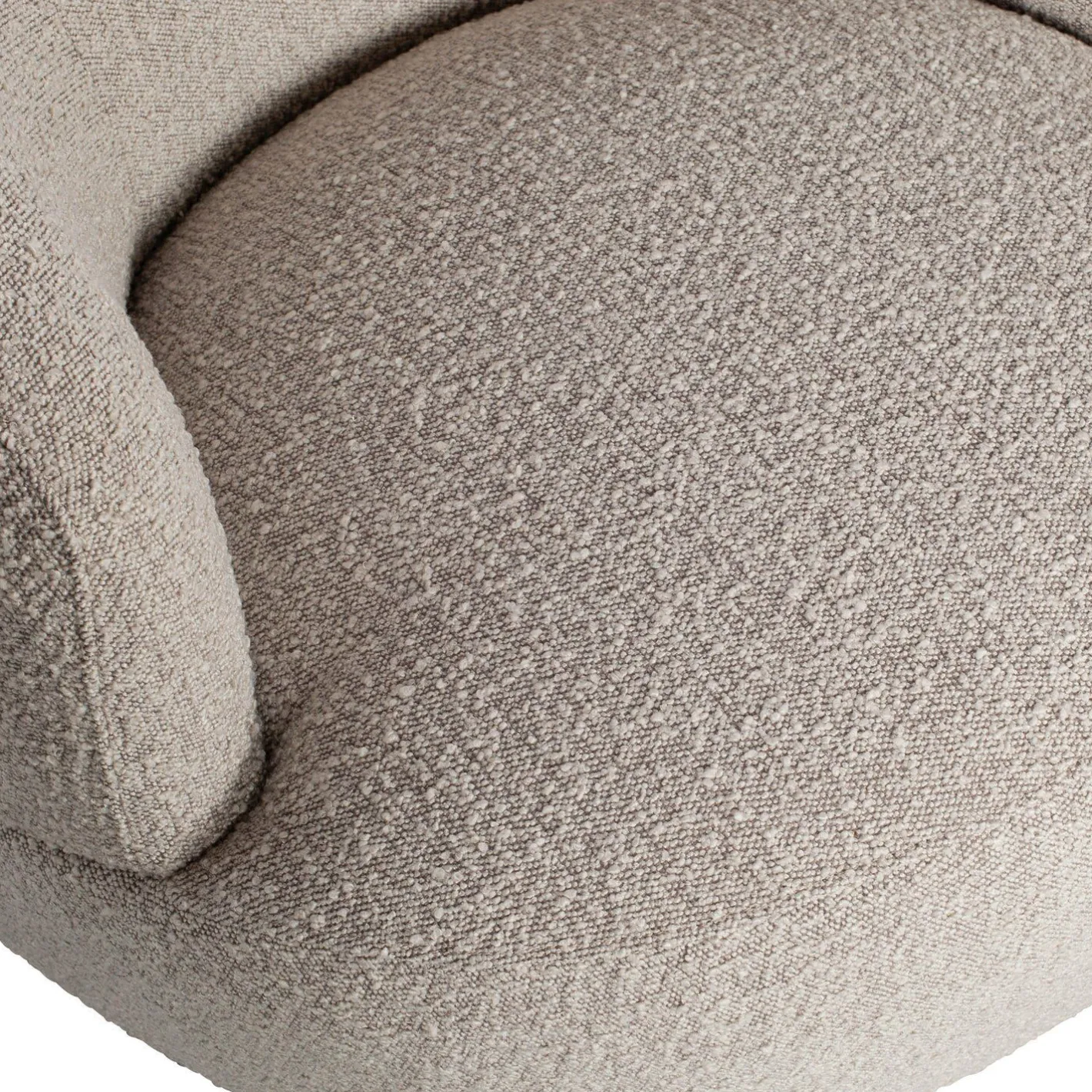 Online WOOOD Woolly Draaifauteuil Naturel