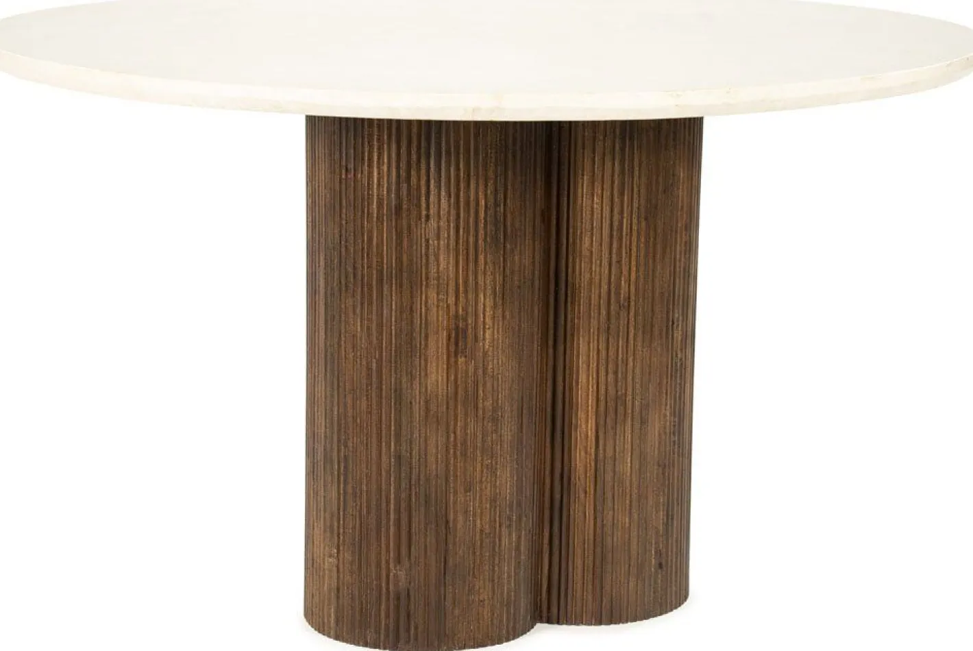 New Eleonora Xanni Eettafel Wit, Bruin