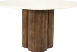 New Eleonora Xanni Eettafel Wit, Bruin