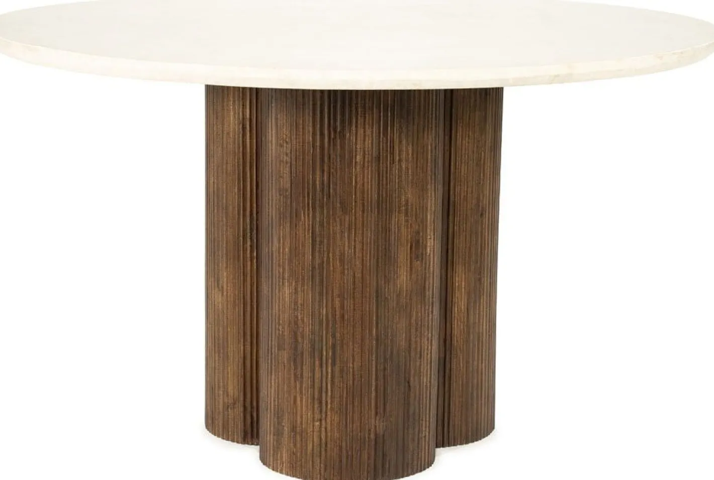 New Eleonora Xanni Eettafel Wit, Bruin