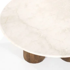 Online Eleonora Xavi Salontafel Wit, Naturel