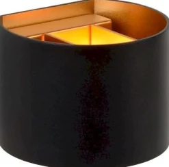 Outlet Lucide Xio Wandlamp Zwart